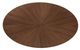 Furniture of America® Ebikon 5-Piece Walnut Oval Dining Table Set-4