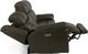 Flexsteel® Elijah Black Power Reclining Sofa with Power Headrest-2