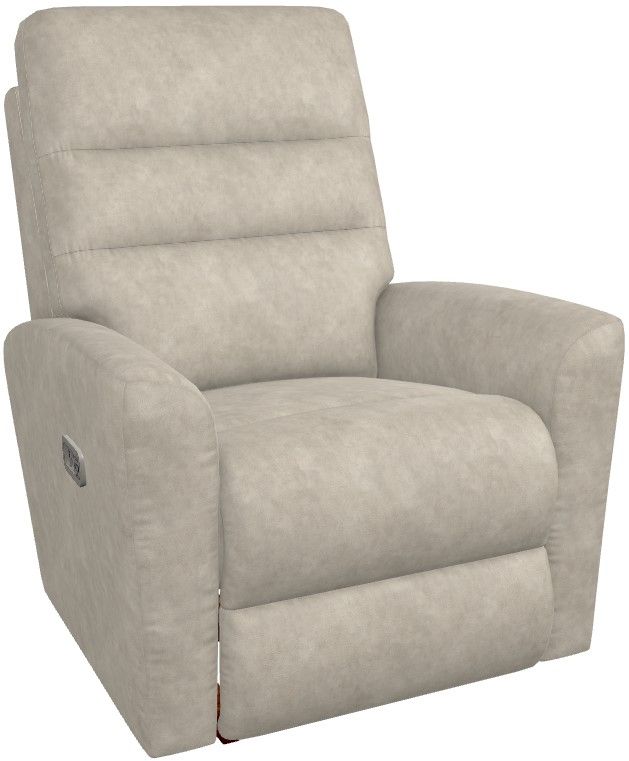 La-Z-Boy® Liam Pebble Power Rocking Recliner with Headrest-0