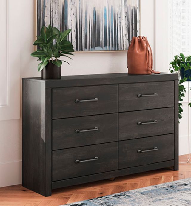 Signature Design by Ashley® Hollivern Dark Gray Dresser-4