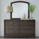 Liberty Furniture Avalon Coffee Bean Dresser and Mirror-1