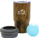 Chilly Moose 14oz Woodland Brent Insulator & Tumbler -0
