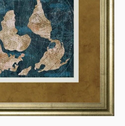 Classy Art Industrial Map by CAD Designs Wall Art-1