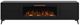 Legends Home Real Cozy Malibu Seal Skin Black 95" Fireplace Console-3