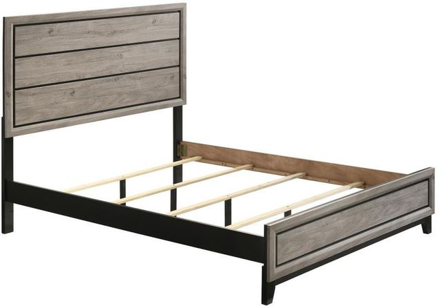Coaster® Valen Light Taupe Eastern King Panel Bed-0