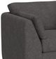 International Furniture Direct Vallarta Gray Loveseat-1