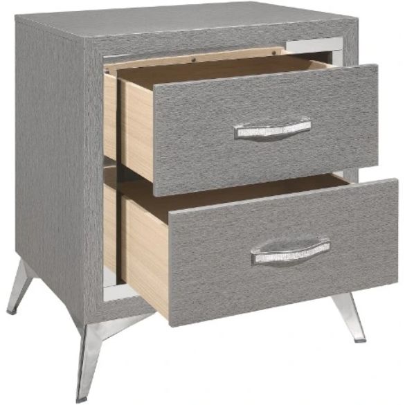 New Classic® Home Furnishings Huxley Gray Nightstand-3