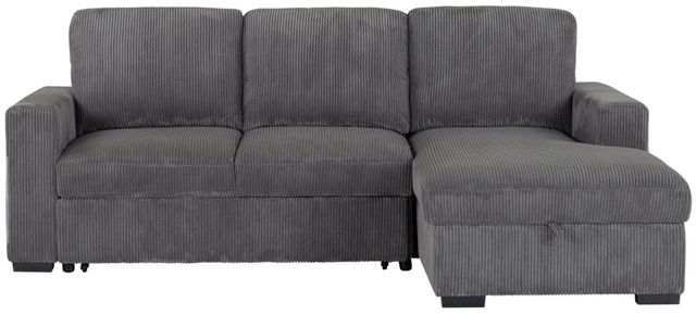 Global Furniture USA U2660-3 3-Piece Corduroy L-Shaped Sectional and Chaise-1