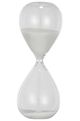 A & B Home Ferdinand White 15-Minute Hourglass-0