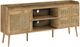 Monarch Specialties Inc. Walnut 72" TV Stand-0