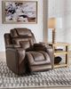 Signature Design by Ashley® Stargin Hickory Power Recliner with Adjustable Headrest-3