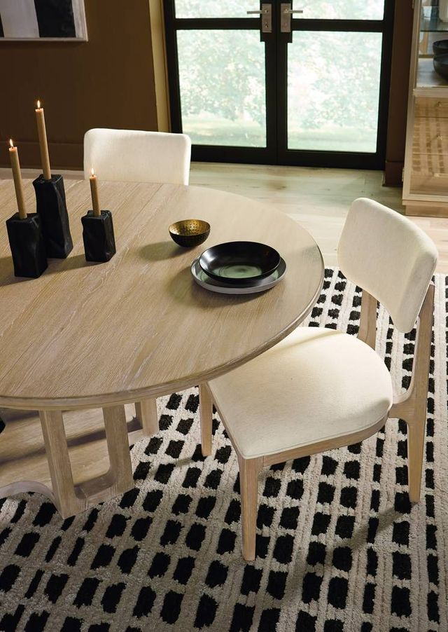 Hooker® Furniture Banyon Bay Desert Oak/Levi Oyster Dining Side Chair-4