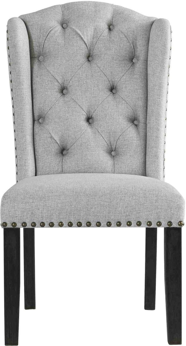 Signature Design by Ashley® Jeanette Linen Upholstered Dining Side Chair-1