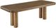 Modus Furniture Mataranka Bistre Dining Table with Brushed Gold Base-0