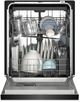 KitchenAid® 24" White Front Control Built-In Dishwasher with Third Level Utensil Rack and 30+ Total Wash Jets-2