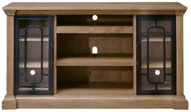 Signature Design by Ashley® Wittenmyer Black/Natural XL TV Stand-2