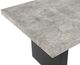 Crown Mark Sebastian Gray Stone Top Counter Dining Table with Black Base-2