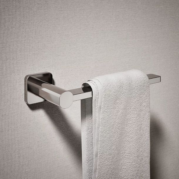 KOHLER® Parallel® Vibrant Titanium Towel Arm-1