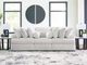 Signature Design by Ashley® Cuddle Plush 3-Piece Arctic Small Spaced Sectional-1