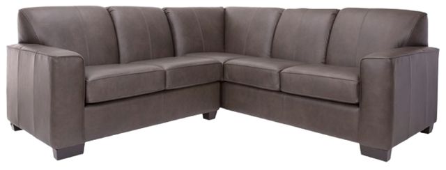Decor-Rest® Furniture LTD Customizable 2705 2-Piece Leather L-Shape Sectional -0