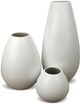 Le Present Drop Wide White 13.7" Vase-1