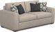 Flexsteel® Collins White Shell Two-Cushion Sofa-1