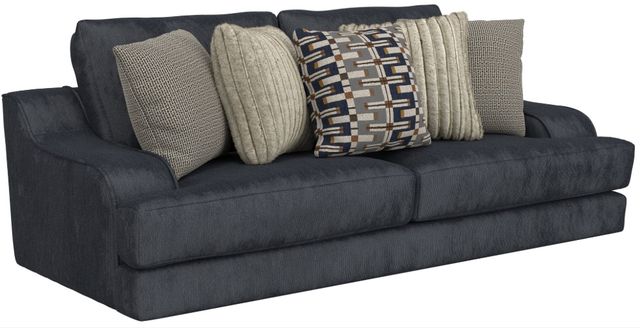 Jackson Furniture Olympus Sapphire Sofa with Cuddler Coil Cushions-0