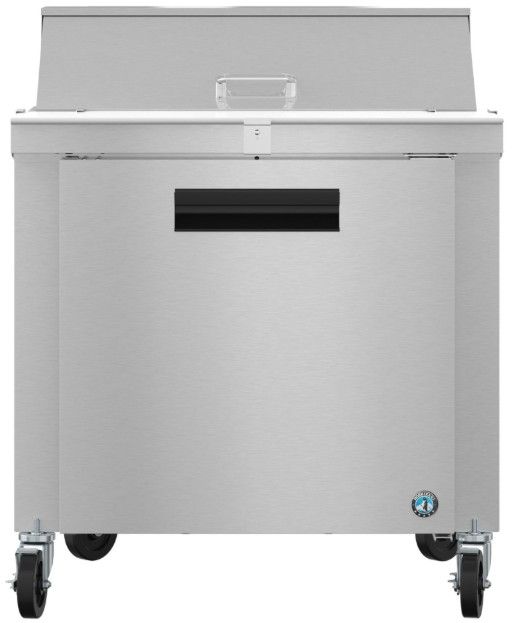 Hoshizaki 36" 9.9 Cu. Ft. Stainless Steel Single Section Sandwich Prep Table Refrigerator-0