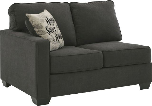 Signature Design by Ashley® Lucina 3-Piece Charcoal Left-Arm Facing Sectional-1