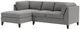 EQ3 Customizable Salema 2-Piece Left-Arm Facing Sofa Sectional and Chaise-0