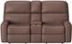 Flexsteel® Customizable Rio Leather Power Reclining Loveseat with Console and Power Headrests-3