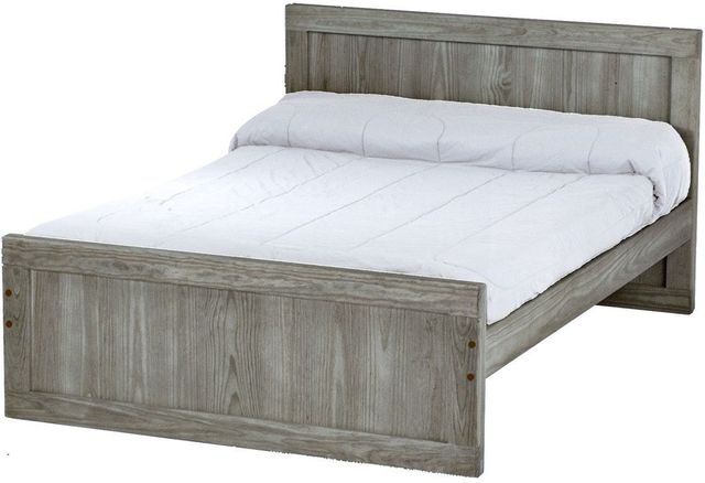 Crate Designs™ Furniture Storm Finish Full Youth Panel Bed-0