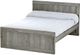 Crate Designs™ Furniture Storm Finish Full Youth Panel Bed-0