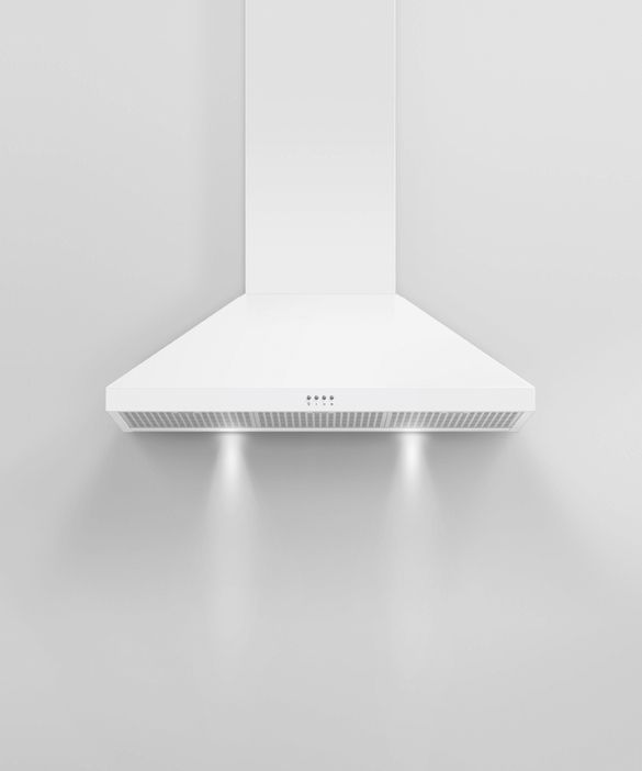 Fisher Paykel Series 7 36" White Wall Mounted Range Hood-3