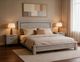 International Furniture Direct Golden Loft Gray Nightstand-1