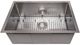 ZLINE Meribel 27" Stainless Steel Undermount Single Bowl Kitchen Sink with Bottom Grid-4