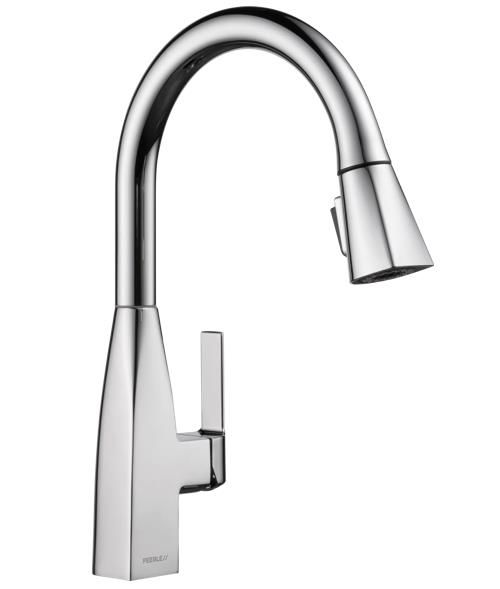 Peerless Xander® Chrome Single Handle Pull-Down Kitchen Faucet Tract Pack-0