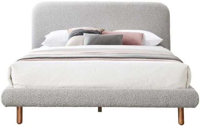 ACME Furniture Cleo Gray Eastern King Panel Bed-0