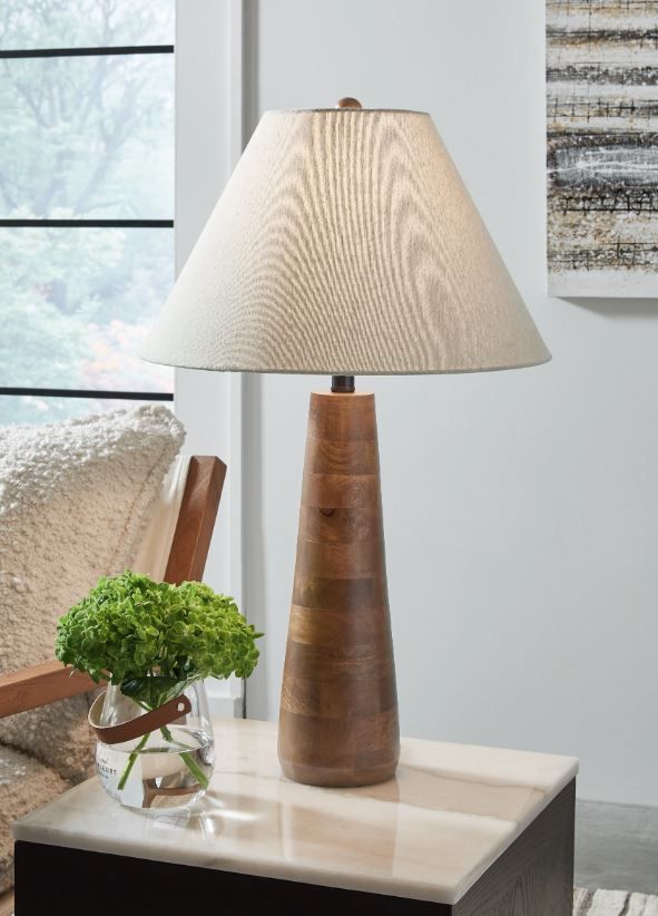 Signature Design by Ashley® Danset Honey Brown Table Lamp-3