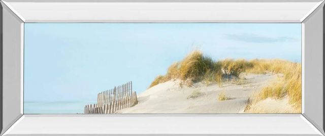 Classy Art Beachscape I by James Mcloughlin Mirrored Frame Wall Art-0