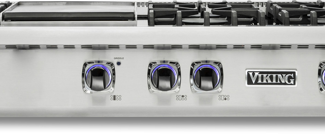 Viking® 7 Series 48" Stainless Steel Natural Gas Rangetop-2