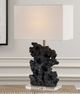 Uttermost® Basalt Black Stone Table Lamp-1