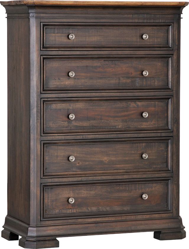 Napa Furniture Design Grand Louie Misty Night/Wheat Chest-0