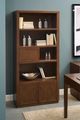 Riverside Furniture Brooks Nouveau Walnut Bookcase-1