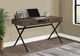 Monarch Specialties Inc. Dark Brown Reclaimed Wood 48" Computer Desk-2