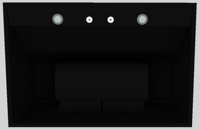 Vent-A-Hood® 36" Black Wall Mounted Range Hood-3