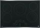 GE Profile™ Series 30" Black with Stainless Steel Electric Cooktop-0