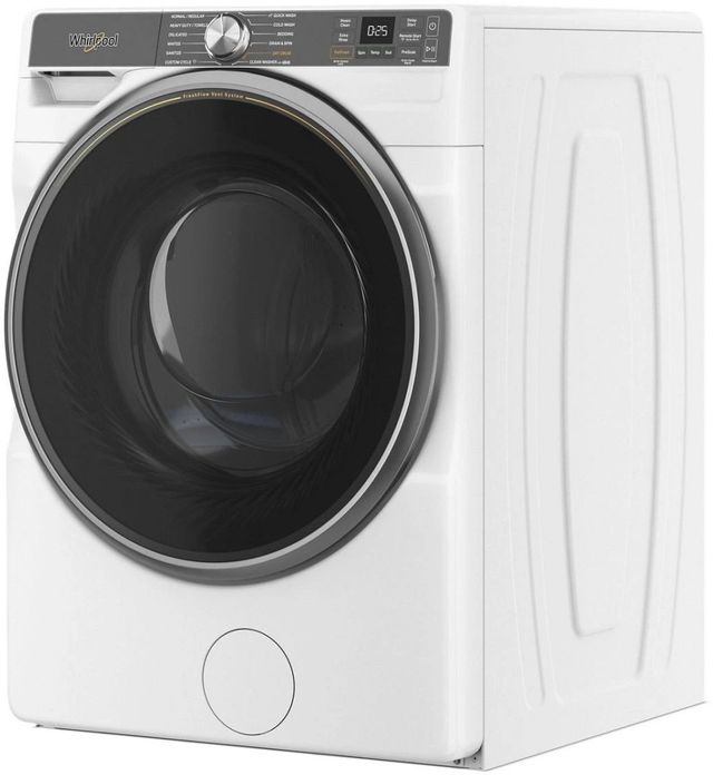 Whirlpool® 5.8 Cu. Ft. White Front Load Washer-2