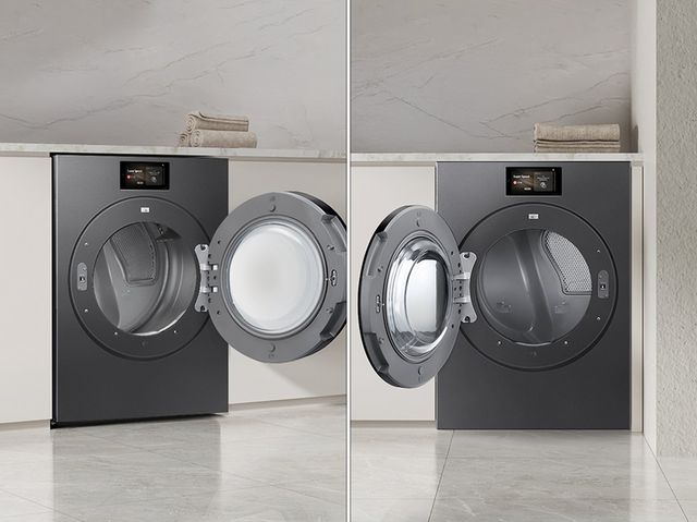 Samsung Dark Steel Laundry Pair-35