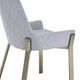 VIG Furniture Modrest Ganon Antique Brass/Gray Dining Chair-4